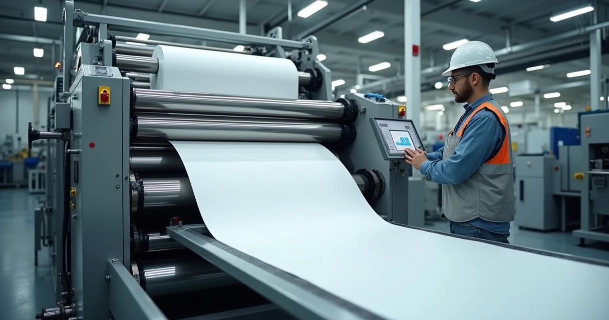 Calandra industrial: aplicações no setor de papel e celulose